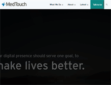 Tablet Screenshot of medtouch.com